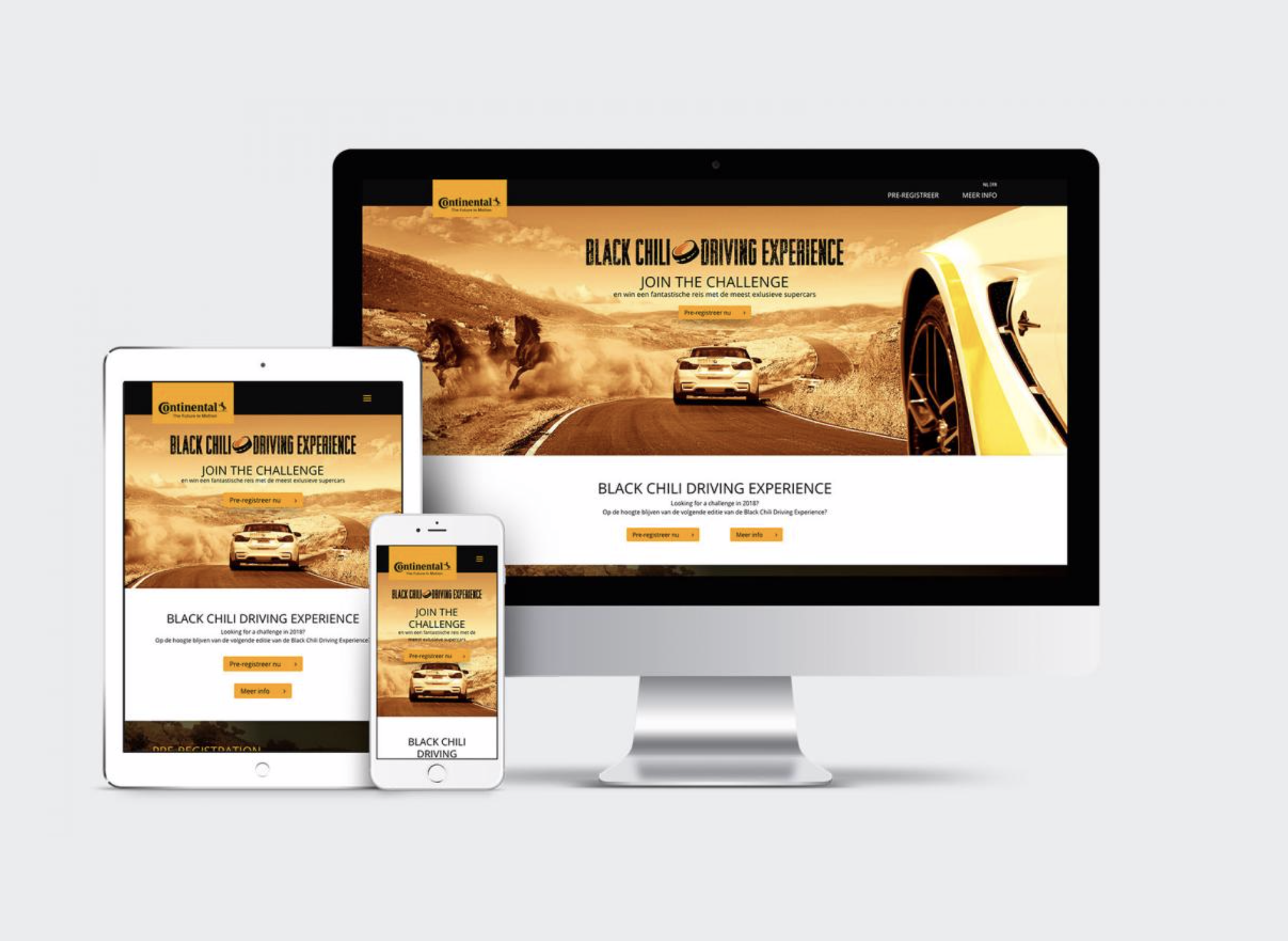 Online Campagne Black Chili Driving Experience