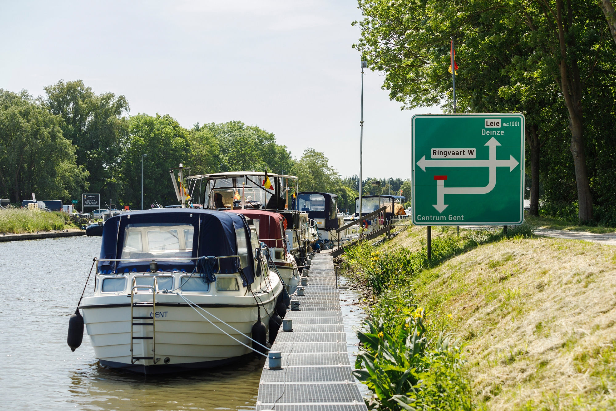 Bereikbaarheid CommunicatieCampus met de boot