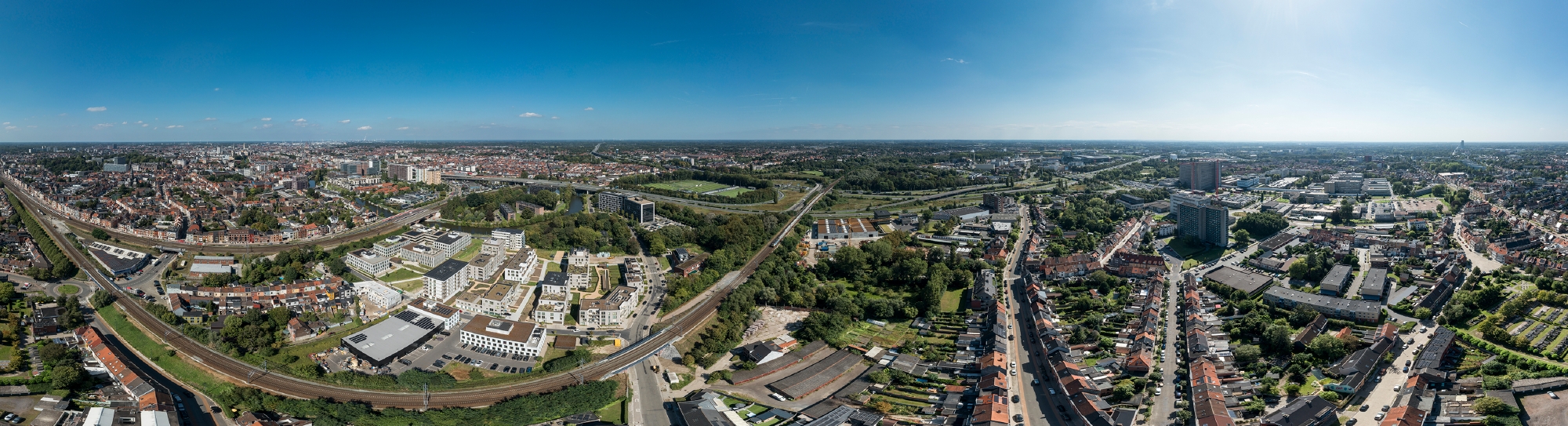 Drone foto PAX gebouw